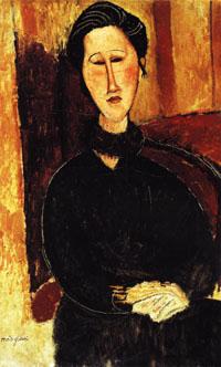 Amedeo Modigliani Portrait of Anna ( Hanka ) Zborowska oil painting image
